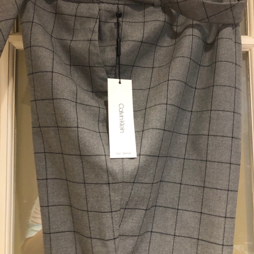 New Calvin Klein trousers plaid - Picture 3 of 4